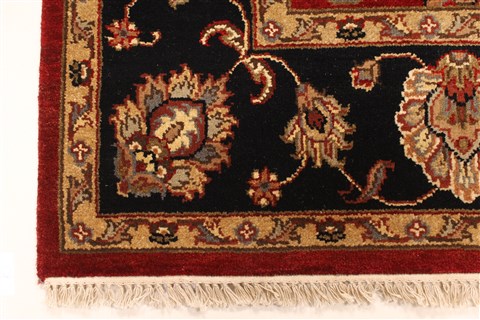Jaipur Red Hand Knotted 510 X 90 Area Rug 250-28270 Image 1