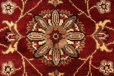 Jaipur Red Hand Knotted 510 X 90 Area Rug 250-28270 Image 2