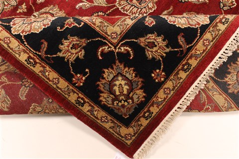 Jaipur Red Hand Knotted 510 X 90 Area Rug 250-28270 Image 6