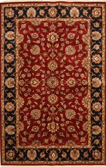 Jaipur Red Hand Knotted 510 X 90 Area Rug 250-28270 Image 0