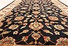 Isfahan Black Hand Knotted 511 X 91  Area Rug 250-28271 Thumb 4