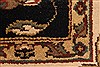 Isfahan Black Hand Knotted 511 X 91  Area Rug 250-28271 Thumb 9