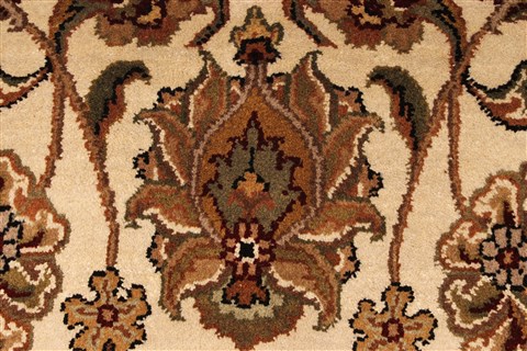 Jaipur White Hand Knotted 60 X 90 Area Rug 250-28273 Image 12