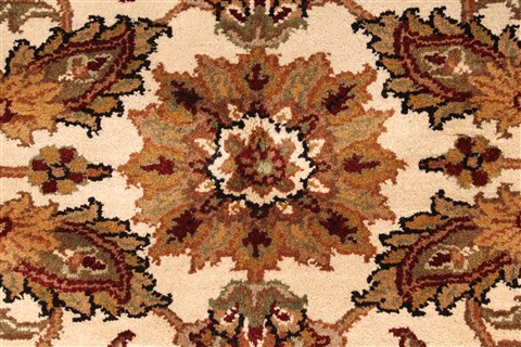 Jaipur White Hand Knotted 60 X 90 Area Rug 250-28273 Image 1