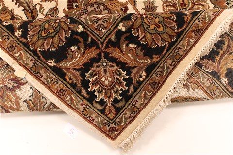 Jaipur White Hand Knotted 60 X 90 Area Rug 250-28273 Image 5