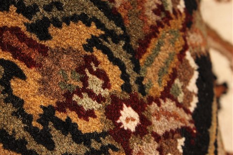 Jaipur White Hand Knotted 60 X 90 Area Rug 250-28273 Image 9