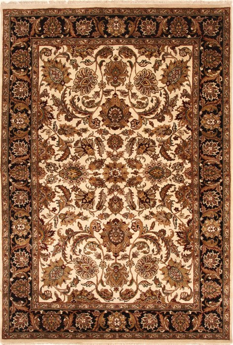 Jaipur White Hand Knotted 60 X 90 Area Rug 250-28273 Image 0