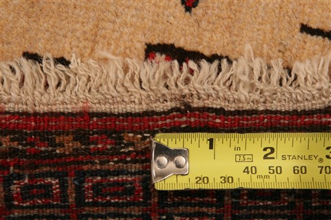Baluch Beige Hand Knotted 28 X 44 Area Rug 100-28274 Image 4