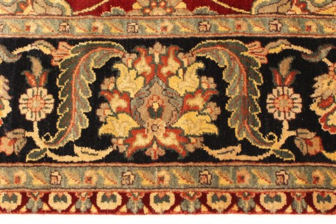 Jaipur Red Hand Knotted 60 X 90 Area Rug 250-28275 Image 2