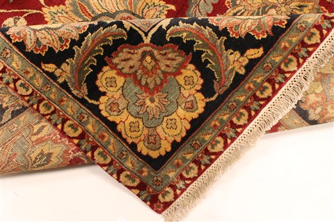 Jaipur Red Hand Knotted 60 X 90 Area Rug 250-28275 Image 5
