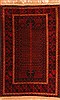 Baluch Red Hand Knotted 28 X 41  Area Rug 253-28276 Thumb 0