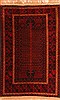 Baluch Red Hand Knotted 28 X 41 Area Rug 253-28276 Thumb 0