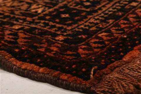 Baluch Brown Hand Knotted 29 X 41 Area Rug 100-28277 Image 5