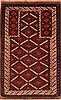Baluch Red Hand Knotted 30 X 47  Area Rug 100-28278 Thumb 0