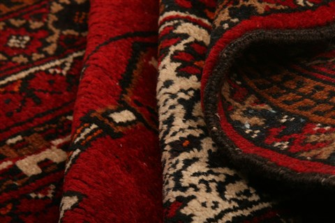 Baluch Red Hand Knotted 31 X 52 Area Rug 253-28279 Image 2