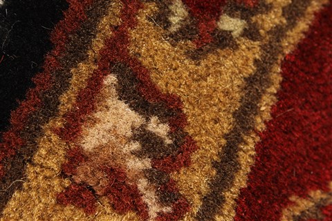 Jaipur Black Hand Knotted 50 X 70 Area Rug 250-28281 Image 8