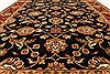 Jaipur Black Hand Knotted 50 X 70 Area Rug 250-28281 Thumb 3