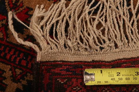 Baluch Red Hand Knotted 30 X 47 Area Rug 253-28282 Image 5