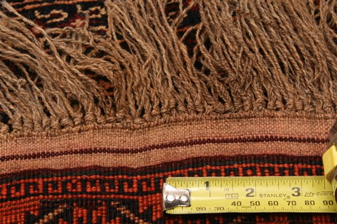 Baluch Red Hand Knotted 30 X 47 Area Rug 253-28287 Image 7