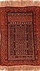 Baluch Red Hand Knotted 30 X 47 Area Rug 253-28287 Thumb 0