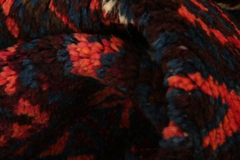 Baluch Blue Hand Knotted 30 X 47 Area Rug 100-28291 Image 1