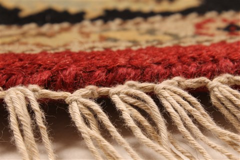 Jaipur Red Round Hand Knotted 60 X 60 Area Rug 250-28293 Image 7