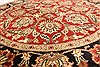 Jaipur Red Round Hand Knotted 60 X 60 Area Rug 250-28293 Thumb 1