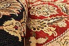 Jaipur Red Round Hand Knotted 60 X 60 Area Rug 250-28293 Thumb 3