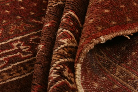 Baluch Red Hand Knotted 30 X 47 Area Rug 100-28294 Image 2
