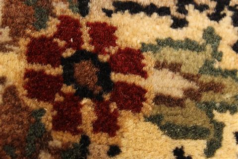 Jaipur Red Round Hand Knotted 60 X 60 Area Rug 250-28295 Image 6