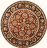Jaipur Red Round Hand Knotted 60 X 60  Area Rug 250-28295 Thumb 0