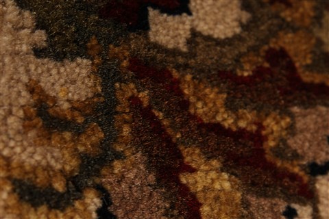 Jaipur Red Round Hand Knotted 60 X 60 Area Rug 250-28296 Image 7