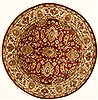 Jaipur Red Round Hand Knotted 60 X 60  Area Rug 250-28296 Thumb 0