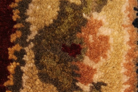 Jaipur Beige Round Hand Knotted 70 X 70 Area Rug 250-28297 Image 5