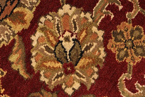 Jaipur Beige Round Hand Knotted 70 X 70 Area Rug 250-28297 Image 7