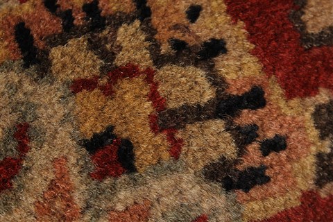 Jaipur Black Round Hand Knotted 70 X 70 Area Rug 250-28298 Image 7