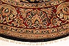 Jaipur Black Round Hand Knotted 70 X 70 Area Rug 250-28298 Thumb 2