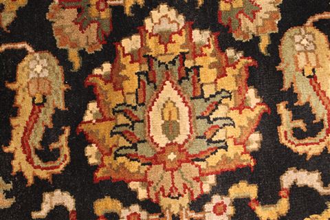 Jaipur Beige Round Hand Knotted 60 X 60 Area Rug 250-28299 Image 7