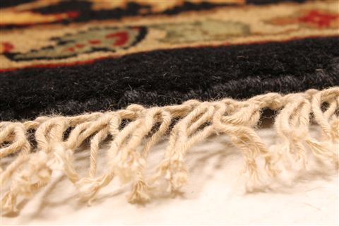 Jaipur Beige Round Hand Knotted 60 X 60 Area Rug 250-28299 Image 8