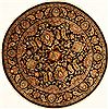 Jaipur Beige Round Hand Knotted 60 X 60 Area Rug 250-28299 Thumb 0
