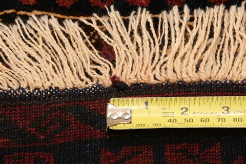 Baluch Red Hand Knotted 29 X 47 Area Rug 253-28300 Image 4