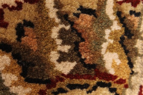 Jaipur Black Round Hand Knotted 60 X 60 Area Rug 250-28301 Image 7