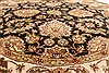Jaipur Black Round Hand Knotted 60 X 60 Area Rug 250-28301 Thumb 3