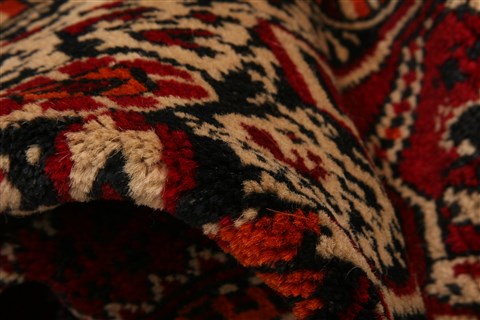 Baluch Red Hand Knotted 211 X 46 Area Rug 100-28305 Image 1