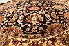 Jaipur Black Round Hand Knotted 60 X 60 Area Rug 250-28306 Thumb 2