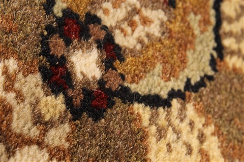 Jaipur Red Round Hand Knotted 59 X 59 Area Rug 250-28307 Image 4
