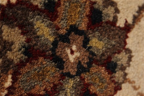 Jaipur Black Round Hand Knotted 60 X 60 Area Rug 250-28309 Image 6