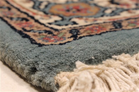 Bidjar Beige Runner Hand Knotted 28 X 60 Area Rug 250-28310 Image 10