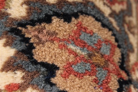 Bidjar Beige Runner Hand Knotted 28 X 60 Area Rug 250-28310 Image 6