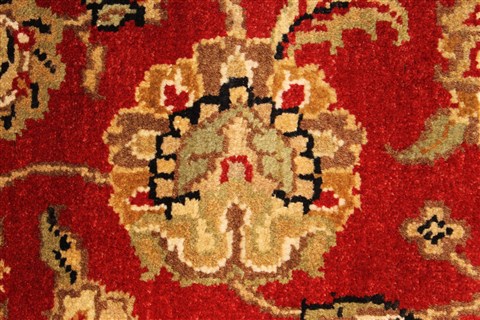 Jaipur Red Hand Knotted 30 X 50 Area Rug 250-28311 Image 4